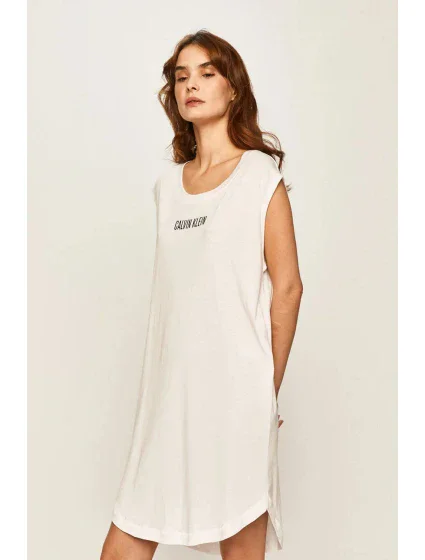 Plážové šaty KW0KW01008-YCD bílá - Calvin Klein