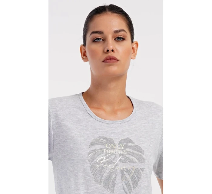 Domácí šaty s krátkým rukávem Alžběta - Vienetta Domácí šaty s krátkým rukávem Alžběta - Vienetta