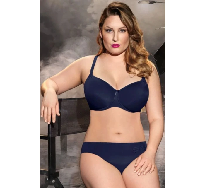 Dámská podprsenka model 20189262 Virginia dark blue - CORIN Dámská podprsenka model 20189262 Virginia dark blue - CORIN