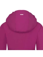 Trollkids Dívčí nepromokavá růžová péřová bunda Alesund (301-235)