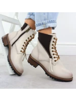 Dámské boty bagger beige Vinceza 26-58559 dámské