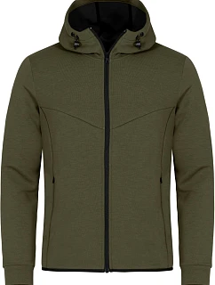 Sweat Jacket Men Pánská mikina s kapucí fog green model 22454550 - Clique