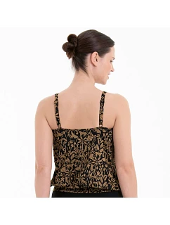 Style Pocatello Top Care-tankini-horní díl 6592-1 safari - Anita Care