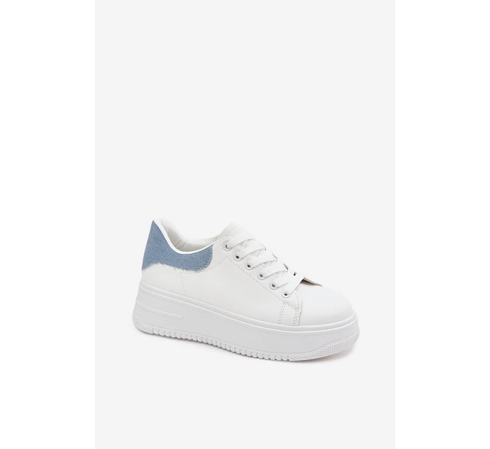 Dámské tenisky na platformě z umělé kůže model 22107415 - Boto Dámské tenisky na platformě z umělé kůže model 22107415 - Boto