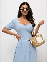 Šaty MI SK 26044.79 světle modré