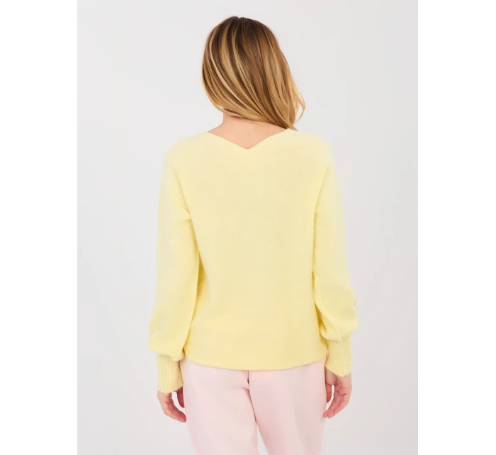 Jumper MI SW 2201.16P světle žlutý