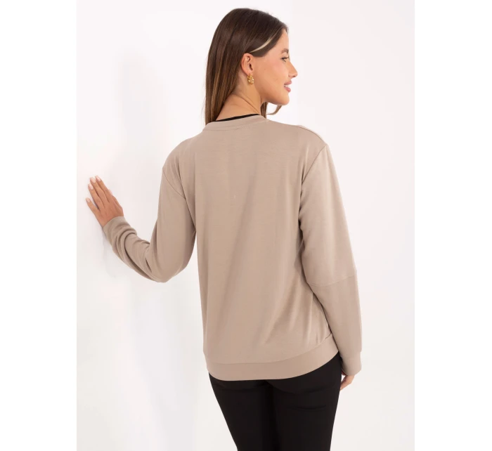 Bluza RV BL model 21717622 beżowy - FPrice Bluza RV BL model 21717622 beżowy - FPrice