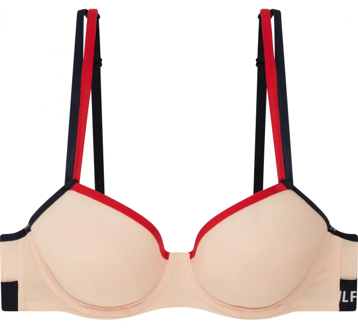 Podprsenka s kosticí UW0UW01822-TD5 růžová - Tommy Hilfiger
