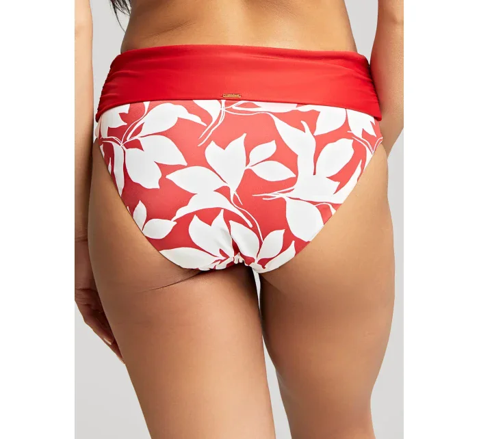 Dámský spodní díl plavek Oasis SW1587 Červená s bílou - Panache Dámský spodní díl plavek Oasis SW1587 Červená s bílou - Panache