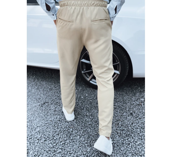 Pánské béžové kalhoty Dstreet model 21977496 - FashionStreet