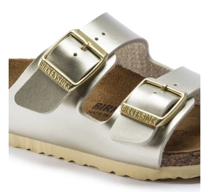 Dívčí žabky Arizona Kids Metallic Gold model 20701427 - Birkenstock Dívčí žabky Arizona Kids Metallic Gold model 20701427 - Birkenstock