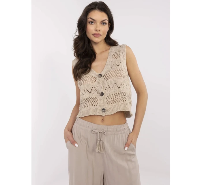 Sweter model 21057818 beżowy - FPrice