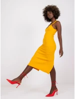 Šaty RV SK model 17049999 jasně oranžová - FPrice Šaty RV SK model 17049999 jasně oranžová - FPrice