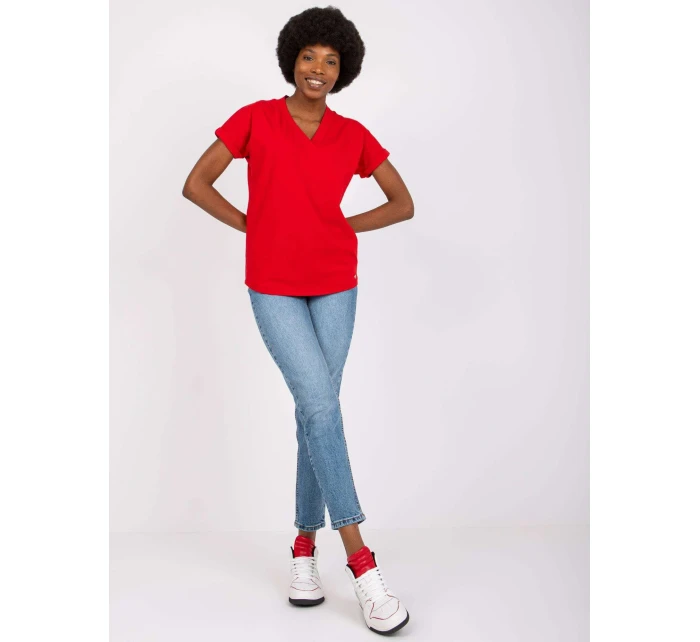 Tričko RV TS 7666.19 červená Tričko RV TS 7666.19 červená