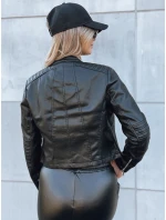 Dámská kožená bunda CHIC STYLE černá FashionStreet TY3897 Dámská kožená bunda CHIC STYLE černá FashionStreet TY3897
