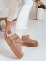 Dámské sněhule na platformě béžové model 21992062 - Dstreet