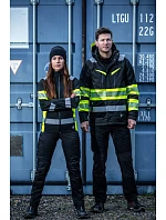 Jacket Padded bezpečnostní bunda 64. hi vis yellow/black model 22463327 - ProJob Jacket Padded bezpečnostní bunda 64. hi vis yellow/black model 22463327 - ProJob