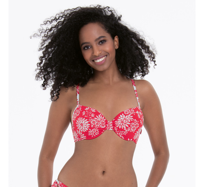 Style Paulina Top Bikini - horní díl 8825-1 cranberry - RosaFaia