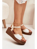 Dámské Sandály Na Klínu model 21698353 - S.Barski