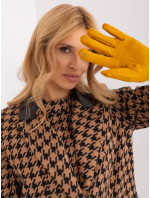 Rękawiczki AT RK 2370.99 ciemny żółty