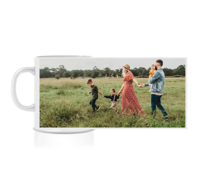 Personalizovaný klasický bílý hrníček 300 ml s fotografií 