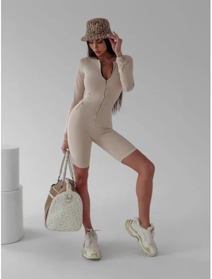 Dámský overal model 18503368 béžový - Ola Voga