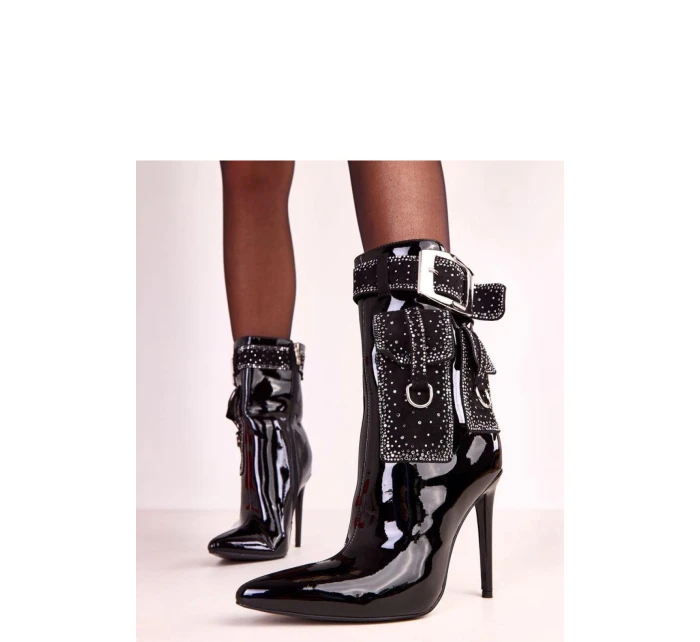 Boty na podpatku  model 223141 Solea