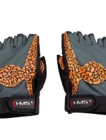 Tělocvičné rukavice Oragne/Gray W HMS RST03 r.S dámské