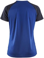 Craft Teamwear Squad Go Contrast Jersey W Dámské kontrastní sportovní tričko 82.2726 club cobolt/navy Craft Teamwear Squad Go Contrast Jersey W Dámské kontrastní sportovní tričko 82.2726 club cobolt/navy