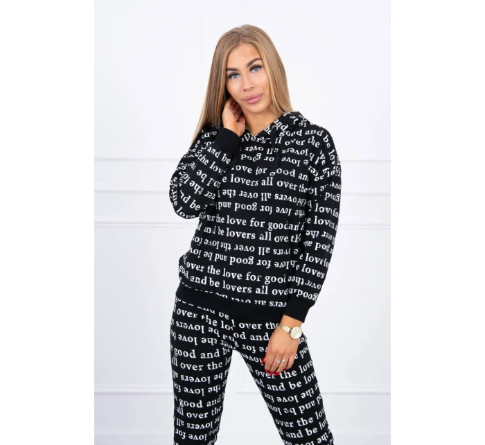 Sada s potiskem černá Sada s potiskem černá