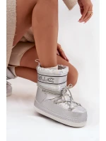 Dámské sněhule O’Neill Lisa High – stříbrné