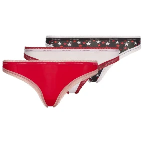 Up Thong 3Pack  model 20958392 - Calvin Klein
