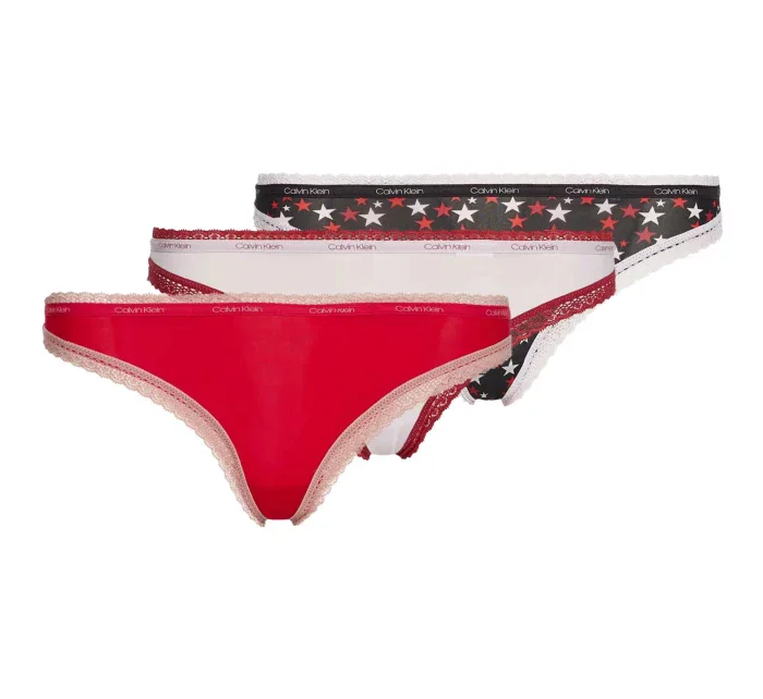 Up Thong 3Pack  model 20958392 - Calvin Klein