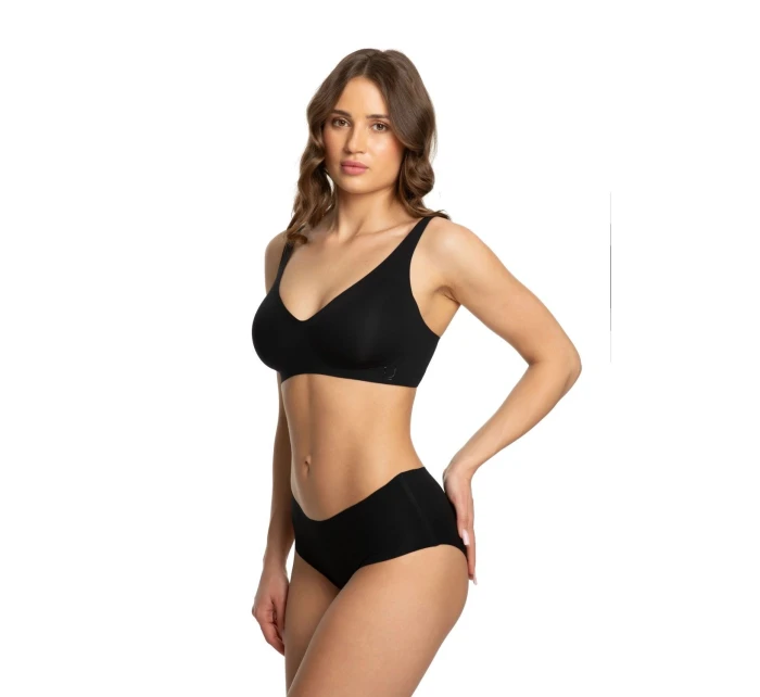 Dámský sportovní top Jelly bra basic black - JULIMEX Dámský sportovní top Jelly bra basic black - JULIMEX