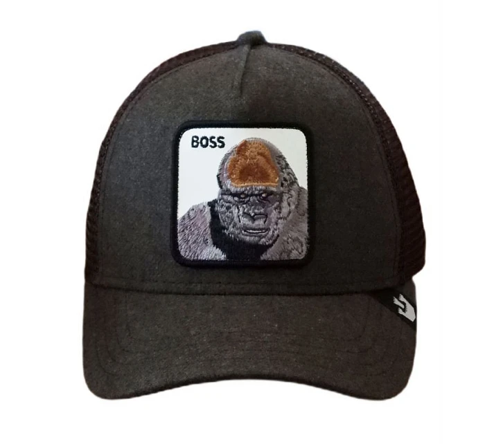 Goorin Bros. The Boss Trucker baseballová čepice - 101-1063-DARK GREEN Goorin Bros. The Boss Trucker baseballová čepice - 101-1063-DARK GREEN