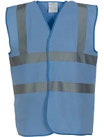 Yoko HVW 100 Hi-Vis bezpečnostní vesta 79.W100 sky blue Yoko HVW 100 Hi-Vis bezpečnostní vesta 79.W100 sky blue