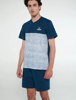 Pyžamo s knoflíkovou légou model 19698512 - Vamp