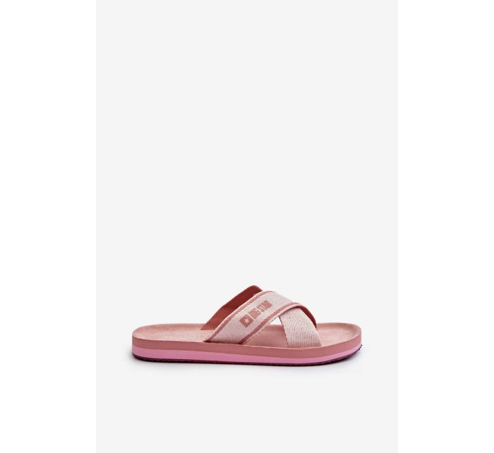 Dámské žabky Big Star NN274A058 Růžové