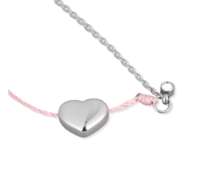 Náramek VUCH Shiny Heart Pink