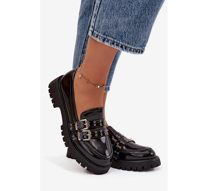 Dámské kožené mokasíny 270-35 Černá - Beltran Dámské kožené mokasíny 270-35 Černá - Beltran