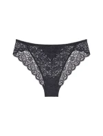 Dámské kalhotky Amourette Highleg Tai - BLACK - černé 0004 - TRIUMPH