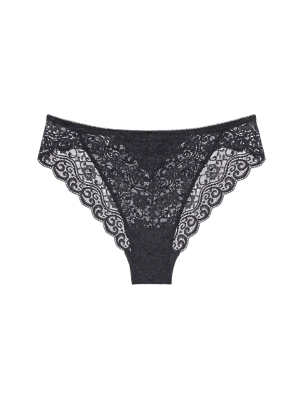 Dámské kalhotky Amourette Highleg Tai - BLACK - černé 0004 - TRIUMPH