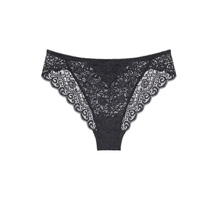 Dámské kalhotky Amourette Highleg Tai - BLACK - černé 0004 - TRIUMPH