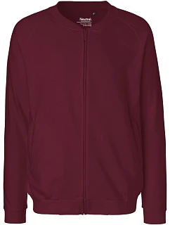 Neutral O 73501 Unisex mikina z bio bavlny 77.7301 bordeaux