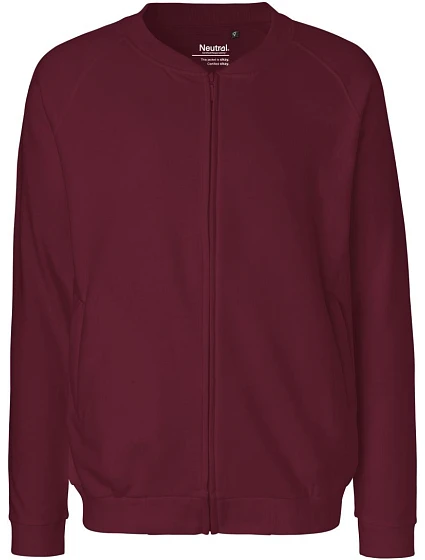 Neutral O 73501 Unisex mikina z bio bavlny 77.7301 bordeaux Neutral O 73501 Unisex mikina z bio bavlny 77.7301 bordeaux
