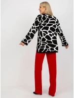 Svetr RV SW model 17926495 bílá černá - FPrice