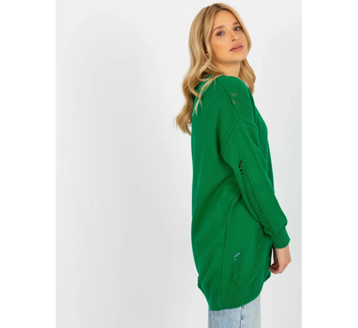 Dámský kardigan LC SW model 18140194 zelená - FPrice