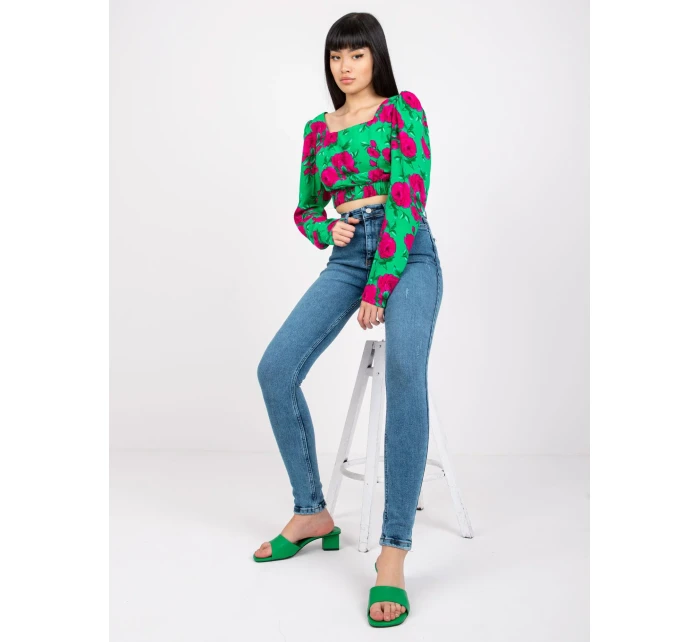 Džínové kalhoty MR SP model 20910515 modré - FPrice Džínové kalhoty MR SP model 20910515 modré - FPrice