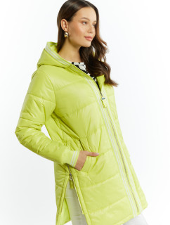 Monnari Kabáty Dámský prošívaný kabát zelený