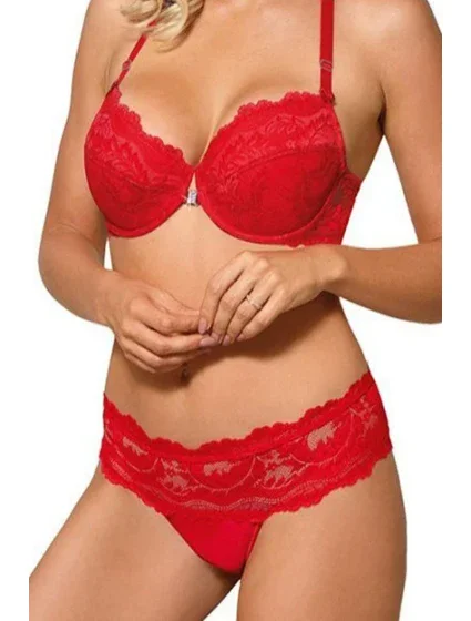Dámská tanga model 17097041 red - Roza